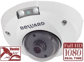 Beward NK55630D8 (3.6) 2Mp Уличная купольная IP-видеокамера с ИК-подсветкой до 8м