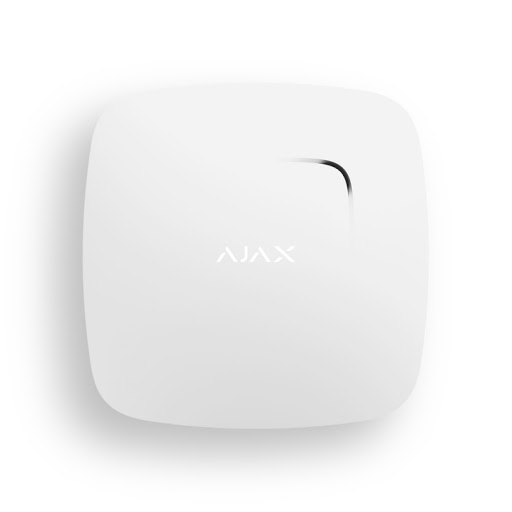 Ajax FireProtect Plus (White) (8219.16.WH1) Датчик дыма с температурным сенсором и сенсором угарного газа