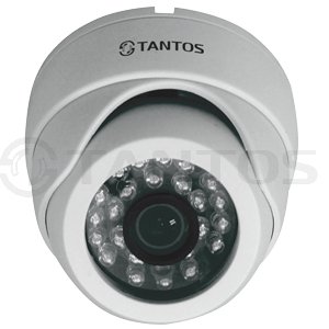 Tantos TSi-Ve1FP (3.6) IP видеокамера уличная купольная антивандальная