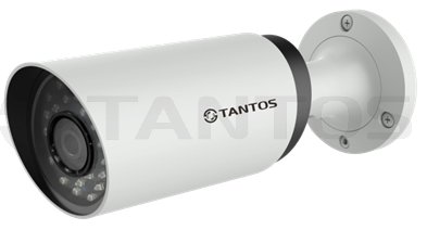 Tantos TSi-Pe40VP (2.8-12) 4Mp IP видеокамера уличная цилиндрическая с ИК подсветкой