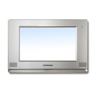 Commax CDV-1020AE/VIZIT (Белый) Монитор цветного видеодомофона, 10.2&amp;quot;, TFT LCD, PAL/NTSC, LED подсветка, Toch Screen, hands free, память на 128 кадров, адаптирован к VIZIT, 318х215х53мм, AC 110-240В