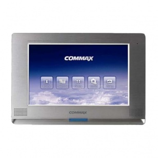 COMMAX CDV-1020AE (Черный) Монитор цветного видеодомофона, 10.2", TFT LCD, PAL/NTSC, LED подсветка, Toch Screen, hands free, память на 128 кадров, 318х215х53мм, AC 110-240В
