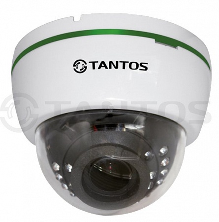 Tantos TSi-De25FPA (4) 2Mp IP Видеокамера купольная с ИК подсветкой