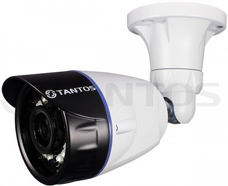 Tantos TSc-Pecof24 (3.6) 2Mp Цилиндрическая универсальная видеокамера 4в1 (AHD, TVI, CVI, CVBS) 1080p с функцией «День/Ночь», 1/2.7&quot; Progressive CMOS Sensor
