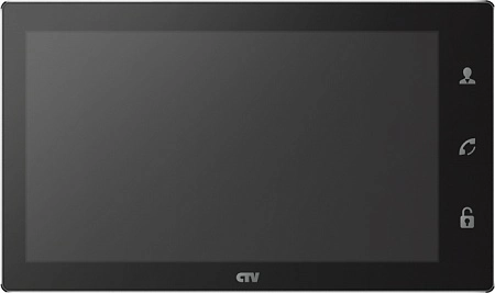 CTV-M4102AHD B (Black) Монитор цветного видеодомофона, 10&quot; (Full HD, Touch Screen)