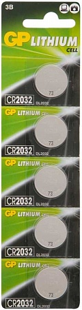 GP Lithium CR2032 Батарея (5шт/уп)