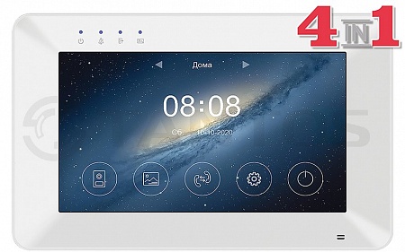 Tantos Rocky HD (White) Монитор цветного видеодомофона 7 дюймов