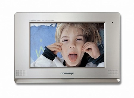COMMAX CDP-1020AD/CDT-300 Монитор цветного видеодомофона, 10.2&quot;, TFT LCD, NTSC, управление на экране (Toch Screen) без трубки (Hands Free), подключение инд. вызывного блока, энергонезависимая память на 128 кадров, подключение беспроводной видео трубки CD