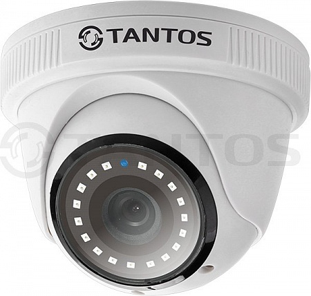Tantos TSc-EBecof1 (2.8) 1Mp Внутренняя купольная универсальная видеокамера UVC (AHD, TVI, CVI, CVBS) 720p с функцией «День/Ночь», 1/4&quot; Progressive CMOS Sensor