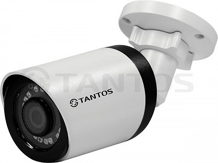 Tantos TSc-P1080pUVCf (3.6) 2Mp Уличная цилиндрическая универсальная видеокамера (AHD, TVI, CVI, CVBS) 1080P «День/Ночь», 1/2.9&quot; SONY Exmor CMOS Sensor